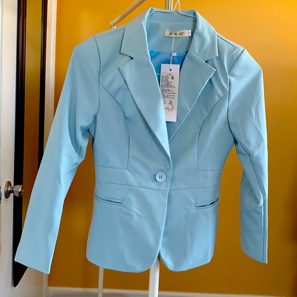 Blue blazer